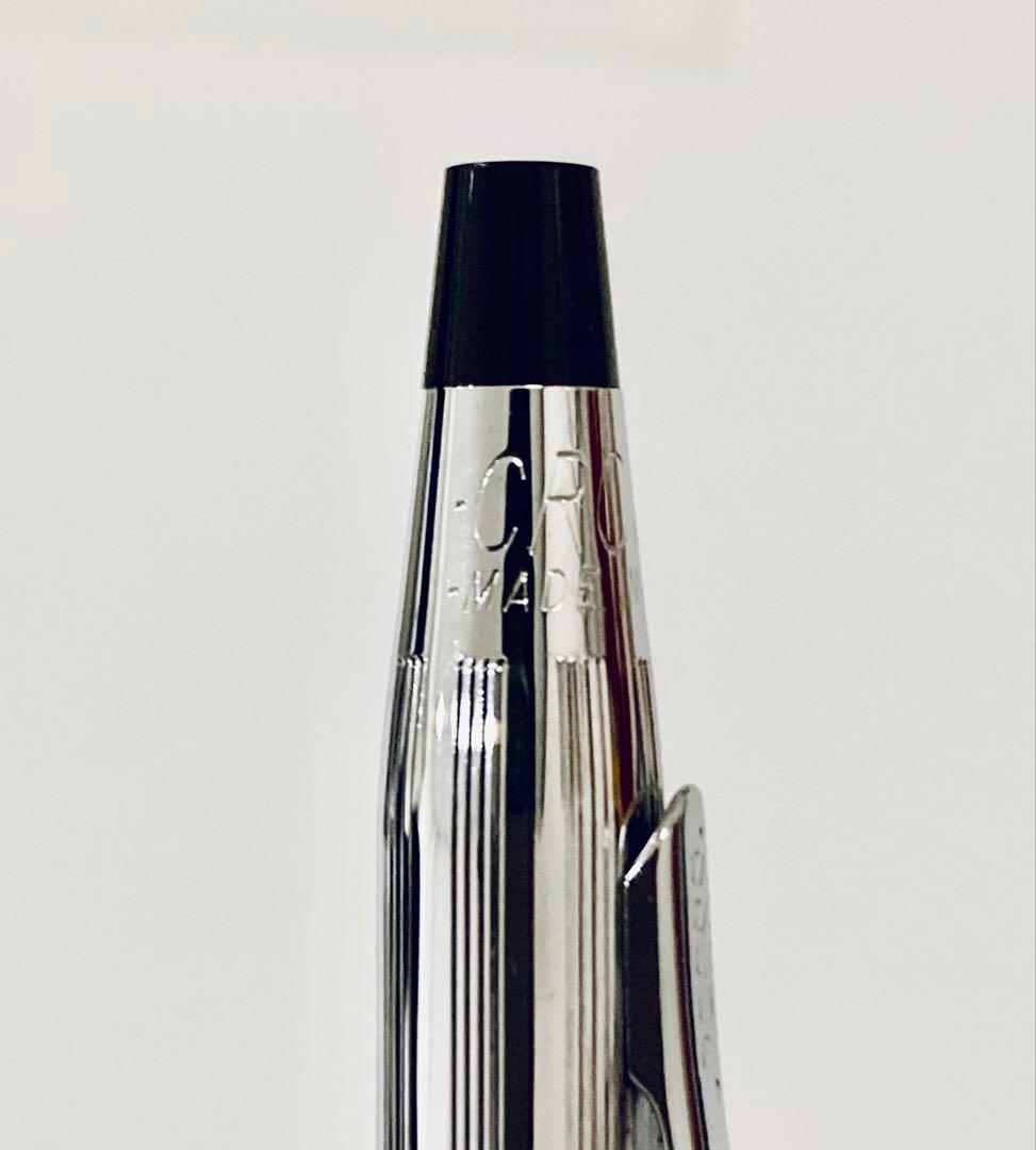 Cross Classic Century Glossy Chrome Ballpoint Pen — Japan Import