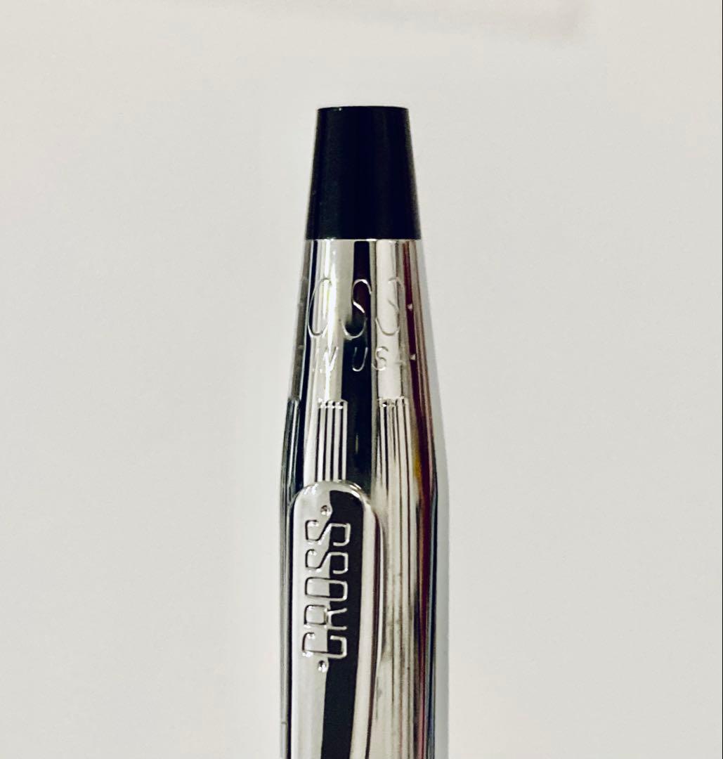 Cross Classic Century Glossy Chrome Ballpoint Pen — Japan Import