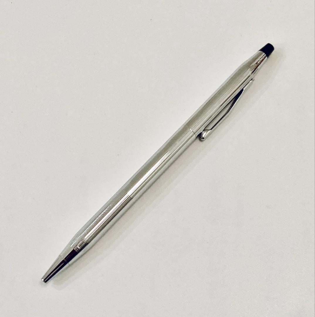 Cross Classic Century Glossy Chrome Ballpoint Pen — Japan Import