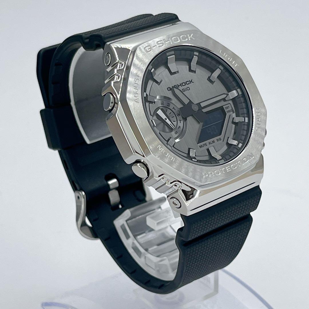 Casio G-Shock GM-2100-1AJF Silver Quartz Watch — Japan Import