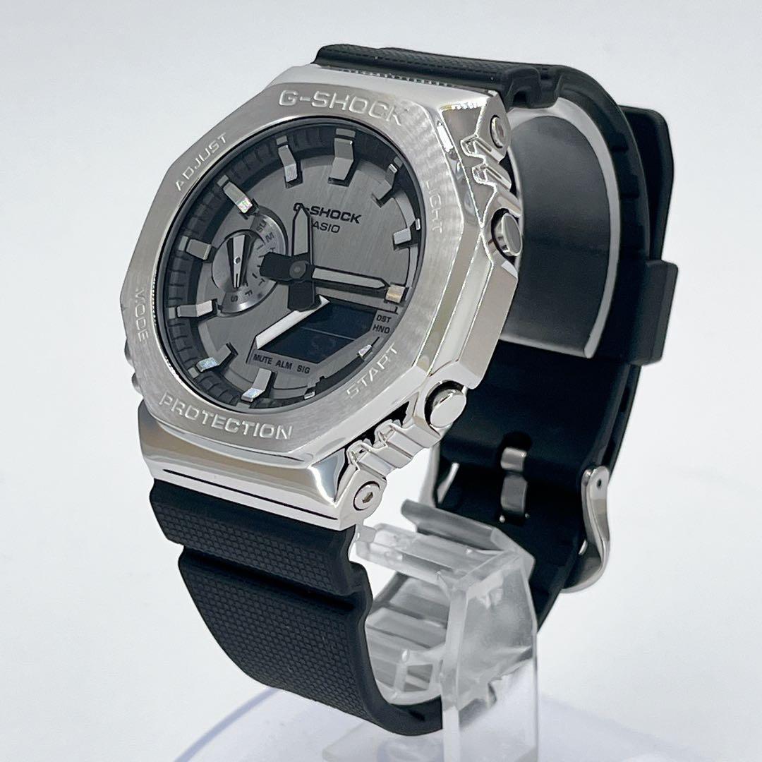 Casio G-Shock GM-2100-1AJF Silver Quartz Watch — Japan Import