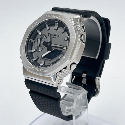 Casio G-Shock GM-2100-1AJF Silver Quartz Watch — Japan Import