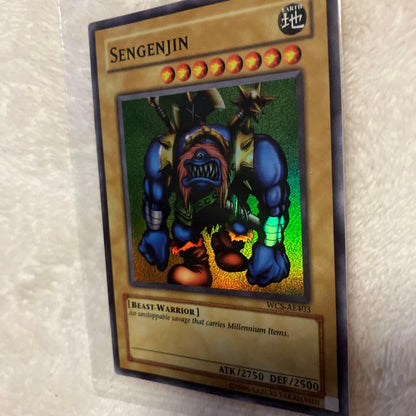 Yu-Gi-Oh Asian Promo Millennium Primitive normal monster super rare card with slight wear Japan import