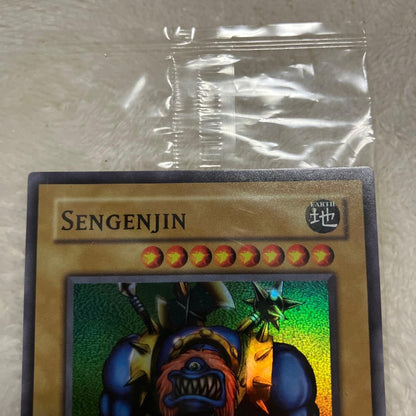 Yu-Gi-Oh Asian Promo Millennium Primitive normal monster super rare card with slight wear Japan import