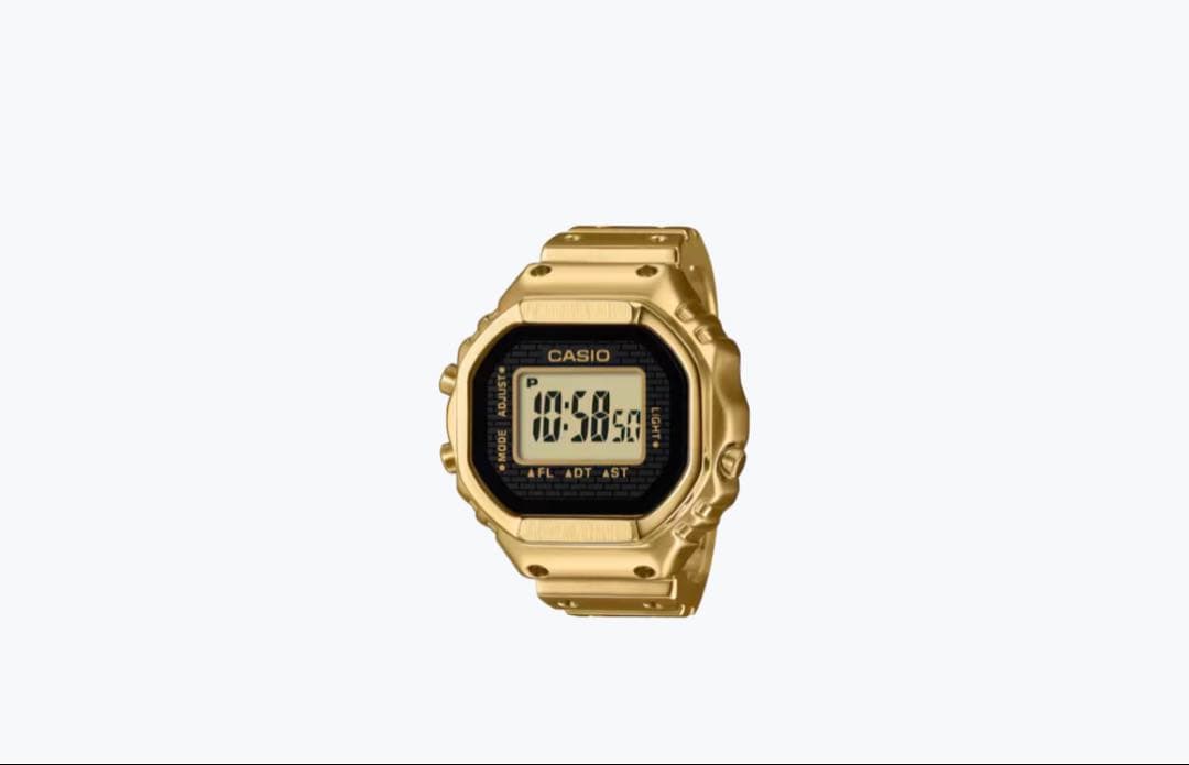 Casio Ring Watch CRW-001G-9JR Gold Model 22 Size Japan Import