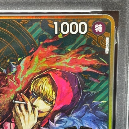 One Piece Monkey D. Luffy OP05-030 rare card graded PSA10 in Japanese, single collectible card