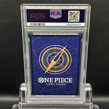One Piece Monkey D. Luffy OP05-030 rare card graded PSA10 in Japanese, single collectible card