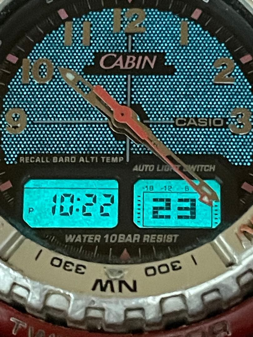 Casio Protrek Cabin PRT-70 Model Watch Japan Import