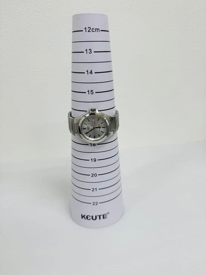 Casio Men's Quartz Silver Watch with Date and Day — Japan Import
