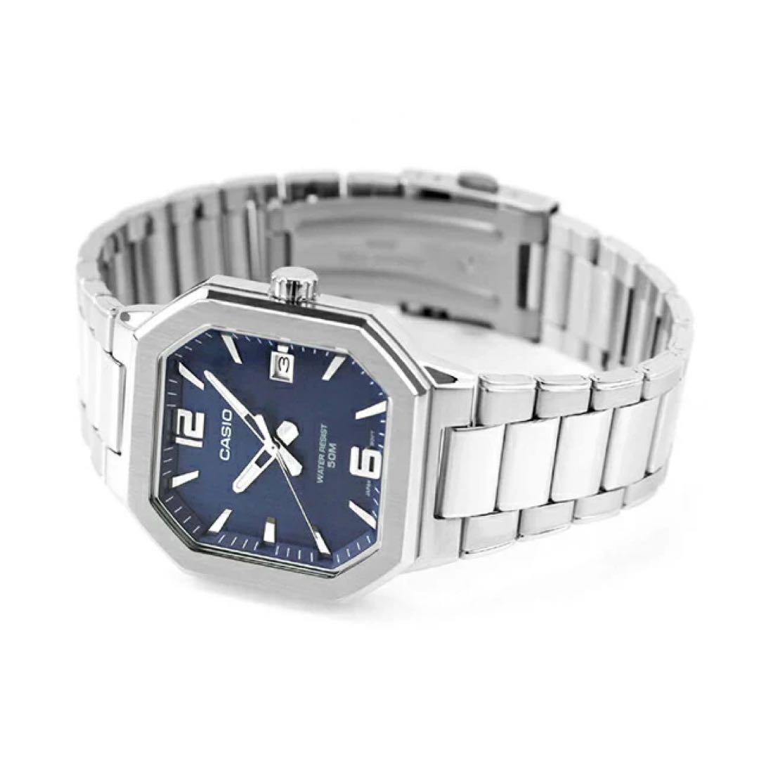 Casio MTP-B195D-2A Series Metal Watch with Blue Dial — Japan Import