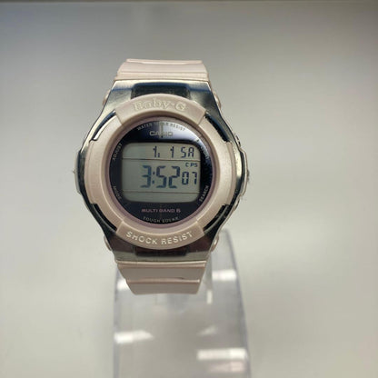 Casio Baby-G Radio Wave Solar Watch Used Pink