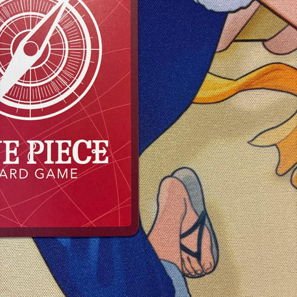 One Piece Monkey D. Luffy Leader Parallel Japanese trading card featuring authentic artwork