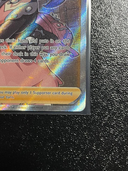 English Pokemon Card Mary Shield SR collectible game card in near mint condition
