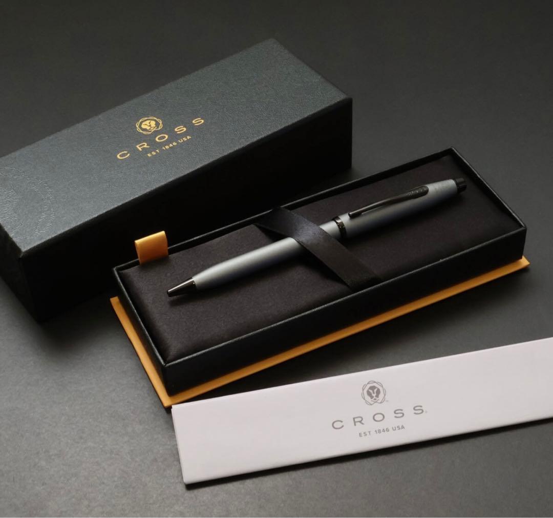 Cross Ballpoint Pen Model 5031 Silver and Black - Japan Import