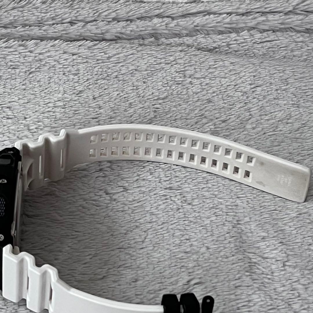 Casio G-Shock GBX-100 Sporty Watch with Silver Accents and Black White Colors — Japan Import