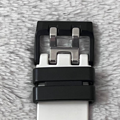 Casio G-Shock GBX-100 Sporty Watch with Silver Accents and Black White Colors — Japan Import