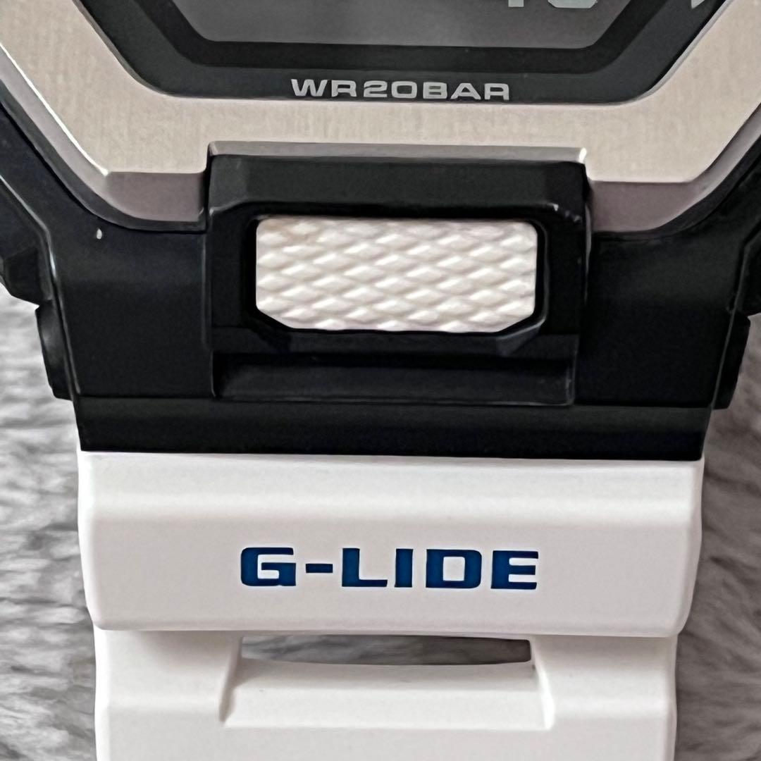 Casio G-Shock GBX-100 Sporty Watch with Silver Accents and Black White Colors — Japan Import