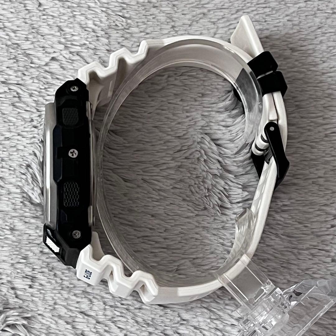 Casio G-Shock GBX-100 Sporty Watch with Silver Accents and Black White Colors — Japan Import