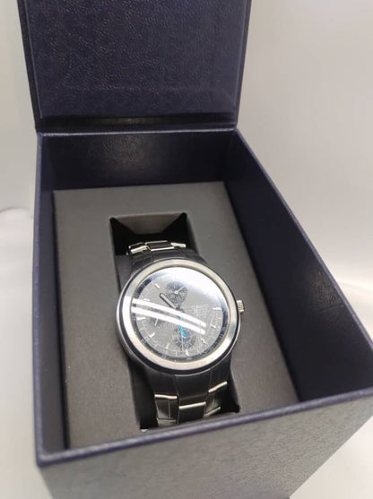 Casio Edifice Watch Day-Date Stainless Steel — Japan Import