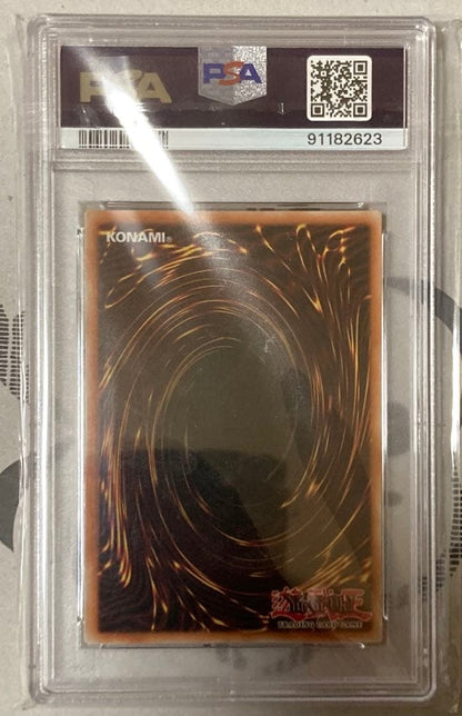 Yugioh 1st Edition In the World Chalice Justiciar PSA10 card from DARK NEOSTORM set English version Japan import