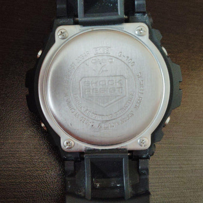 Casio G-Shock G-100-1BMJF Series Watch Model with Battery and Backlight — Japan Import