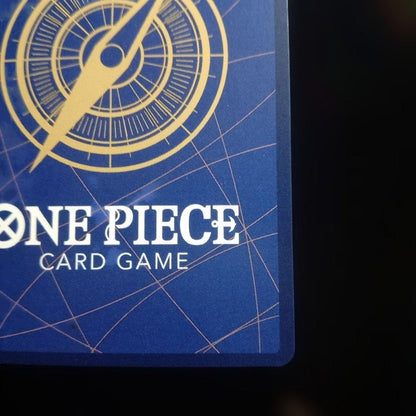 Uno Piece Monkey D Luffy OP05 SR Japanese Card featuring Portgas D. Ace with 2nd Anniversary logo