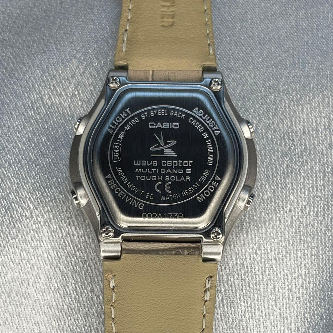 Casio Wave Ceptor Solar Radio-Controlled Watch Model LWA-M160L Japan Import