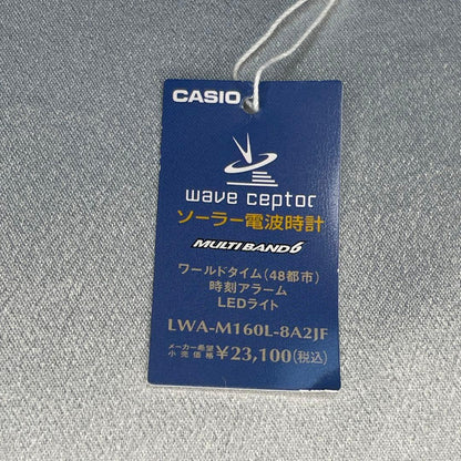 Casio Wave Ceptor Solar Radio-Controlled Watch Model LWA-M160L Japan Import