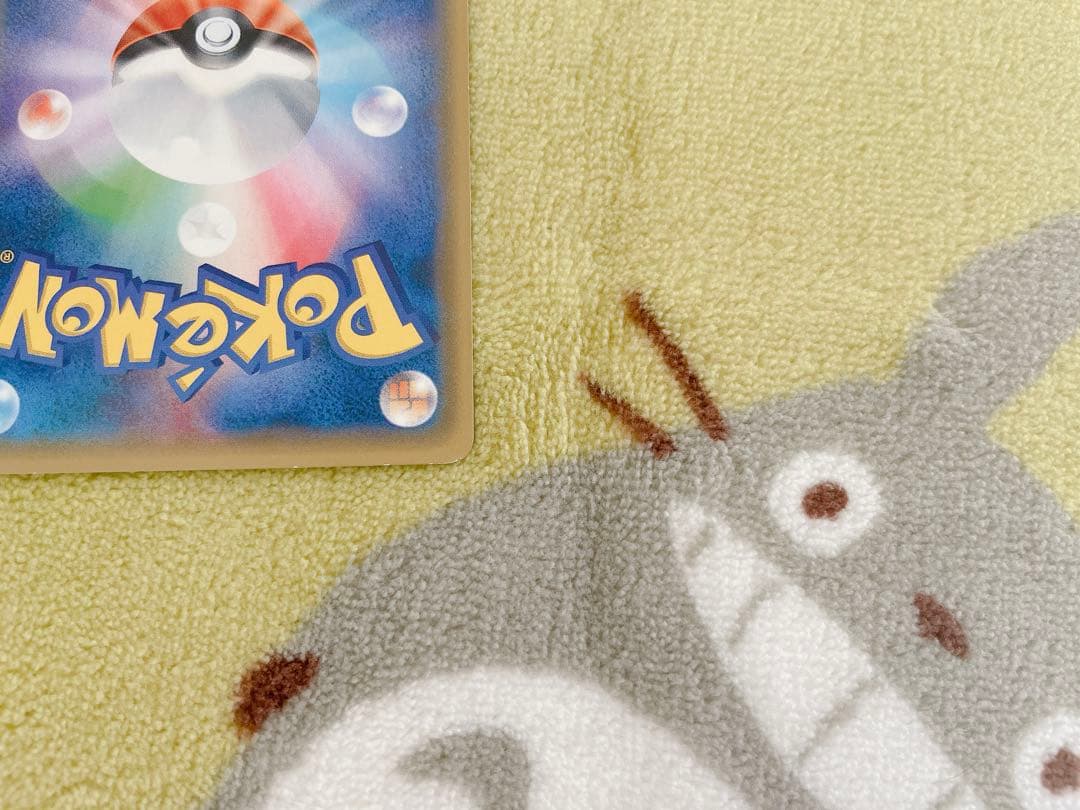 Pokémon Card Ghostly Sister SR Japan Import showing front with surface scuffing and small white spot on top back