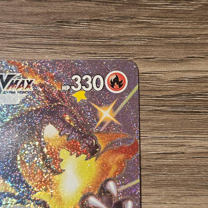 Used Pokemon Card Charizard VMAX SSR Shiny Star V Japan Import in protective sleeve and case