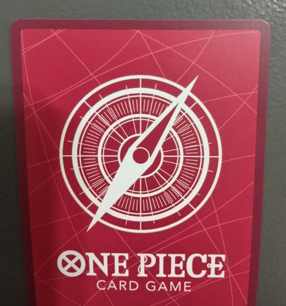 One Piece Monkey D. Luffy OP13-001 leader card with Fighting attribute and 5000 power from Japan import