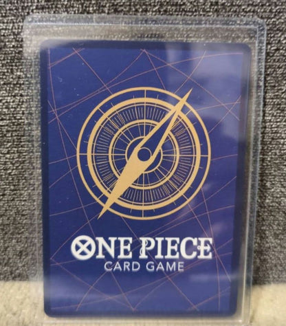 One Piece Card Game Jewelry Bonnie SR single card with no noticeable scratches or stains