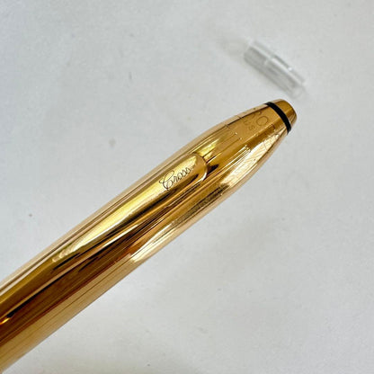 Cross Towntzen 18KT Gold Ballpoint Pen — Japan Import