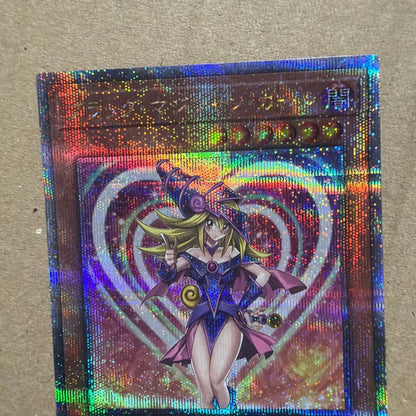 Casio Black Magician Girl 25th Secret Rare card Japanese version with slight scratch on back