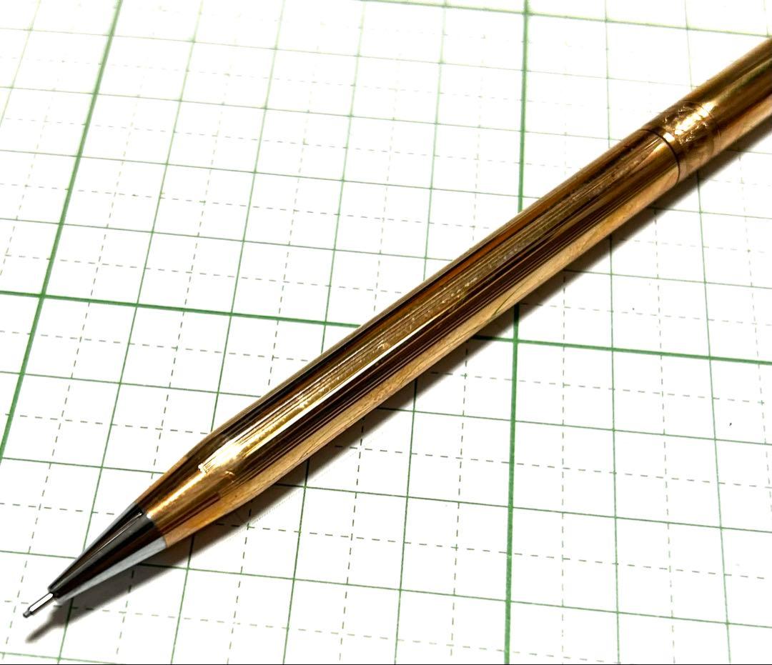 CROSS Classic Century 14K Gold Plate Pocket Clipless Mechanical Pencil — Japan Import