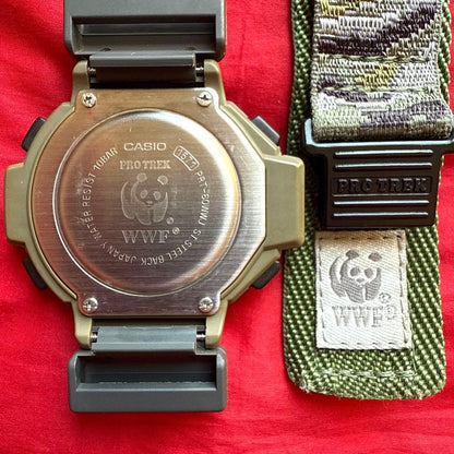 Casio PROTREK PRT-60WWJ Limited Edition Turtle WWF Camouflage Watch