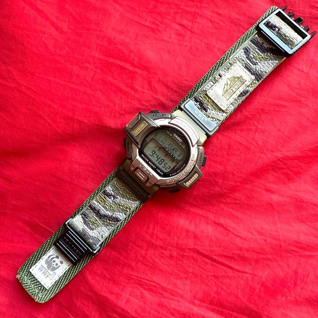 Casio PROTREK PRT-60WWJ Limited Edition Turtle WWF Camouflage Watch