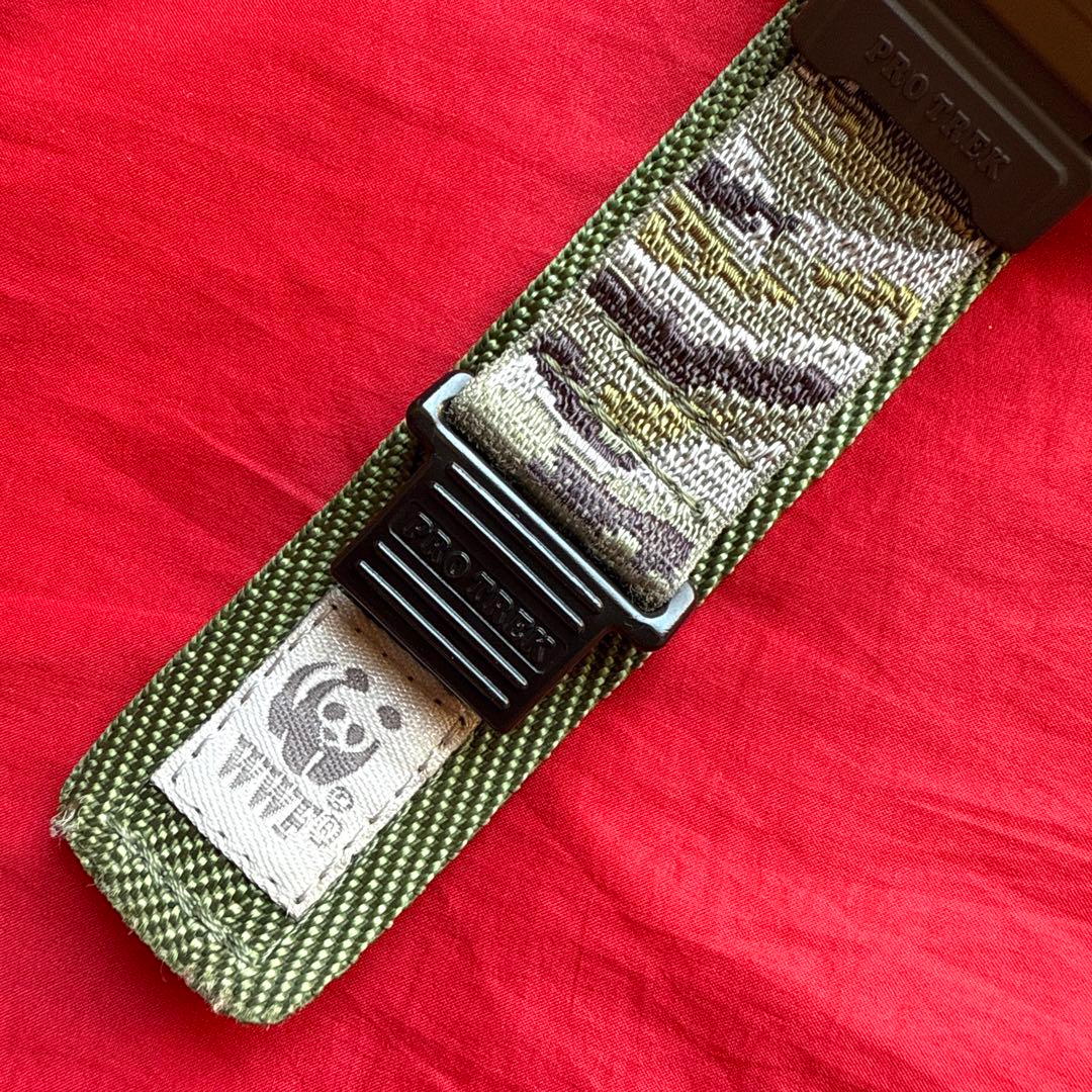 Casio PROTREK PRT-60WWJ Limited Edition Turtle WWF Camouflage Watch