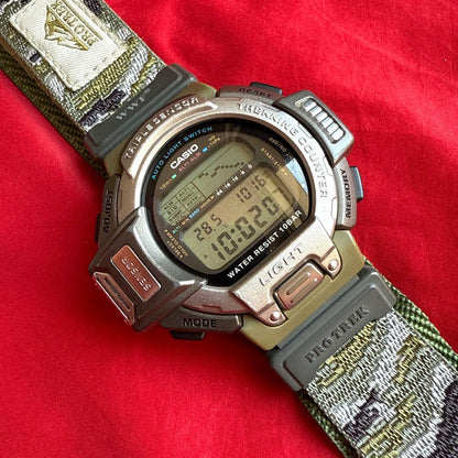 Casio PROTREK PRT-60WWJ Limited Edition Turtle WWF Camouflage Watch