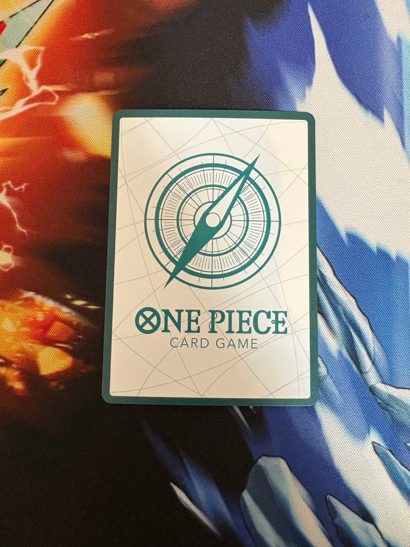One Piece Don Card from 2nd Anniversary set Japanese card game showing character art and text