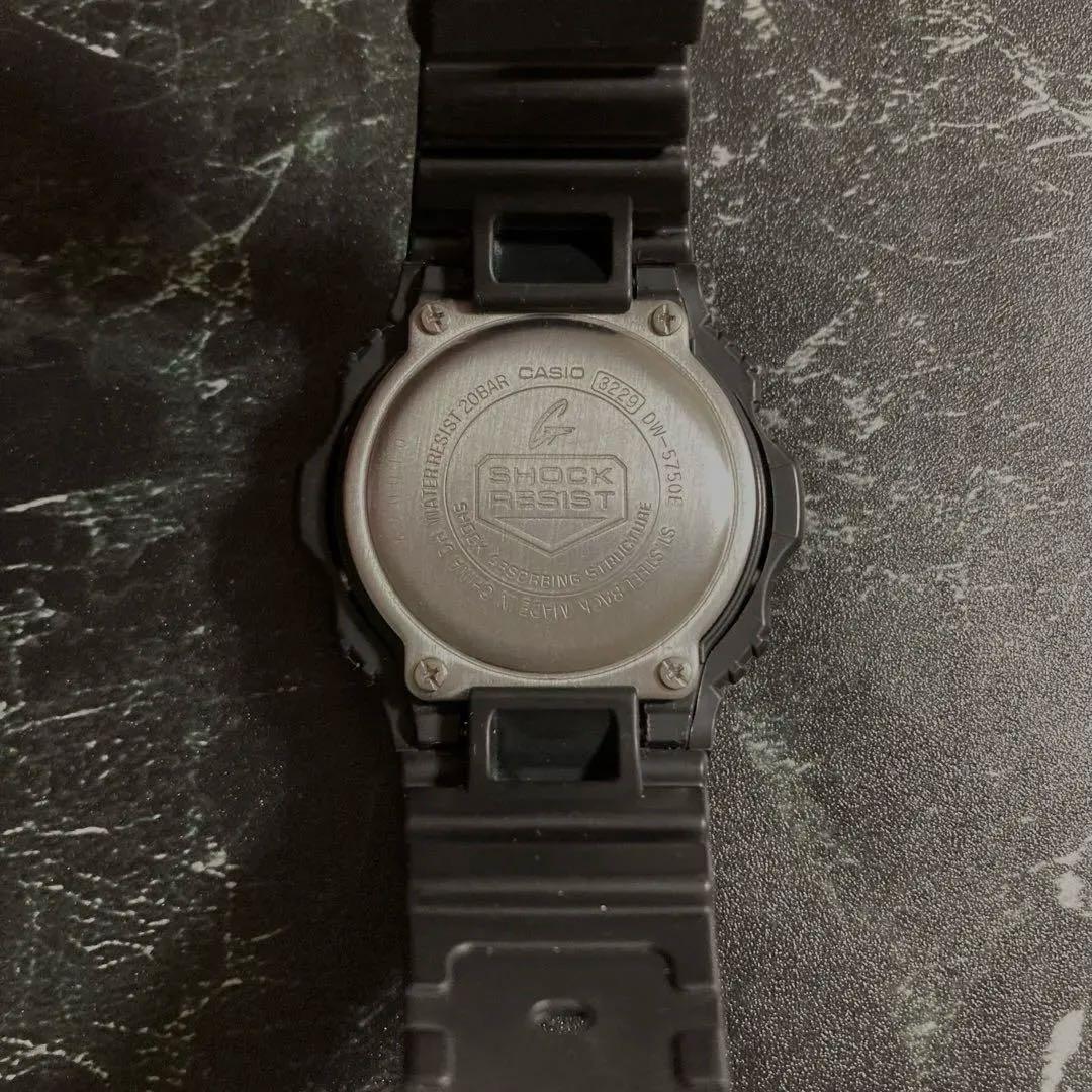 Casio G-Shock DW-5750E All Black Watch Battery Replaced — Japan Import