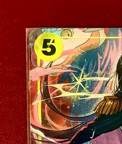 One Piece Boahancock PRB02-017 trading card with cost 5 and power 7000, Japan import