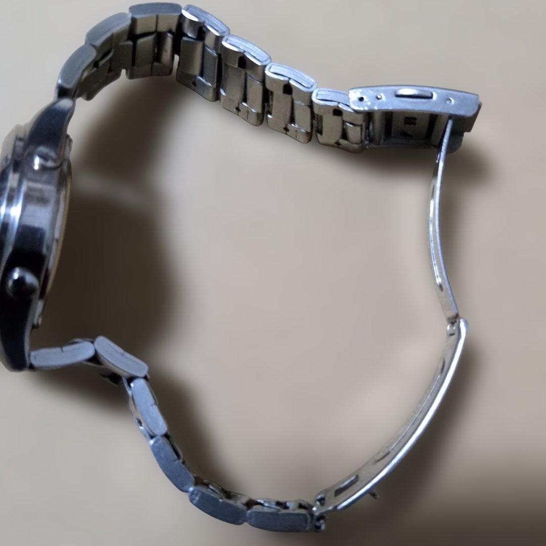 Casio Analogue Radio Wave Solar Watch Silver Model with Date Display — Japan Import