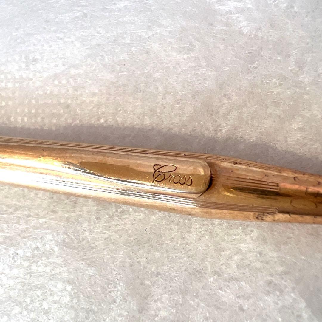 Cross Fine Point Mechanical Pencil Gold Japan Import