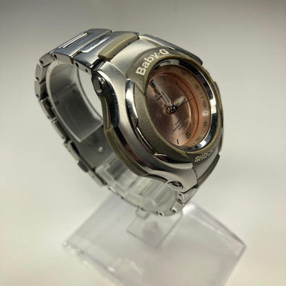 Casio Baby-G STG-100 Women's Watch, Silver, Size 15.2 cm — Japan Import