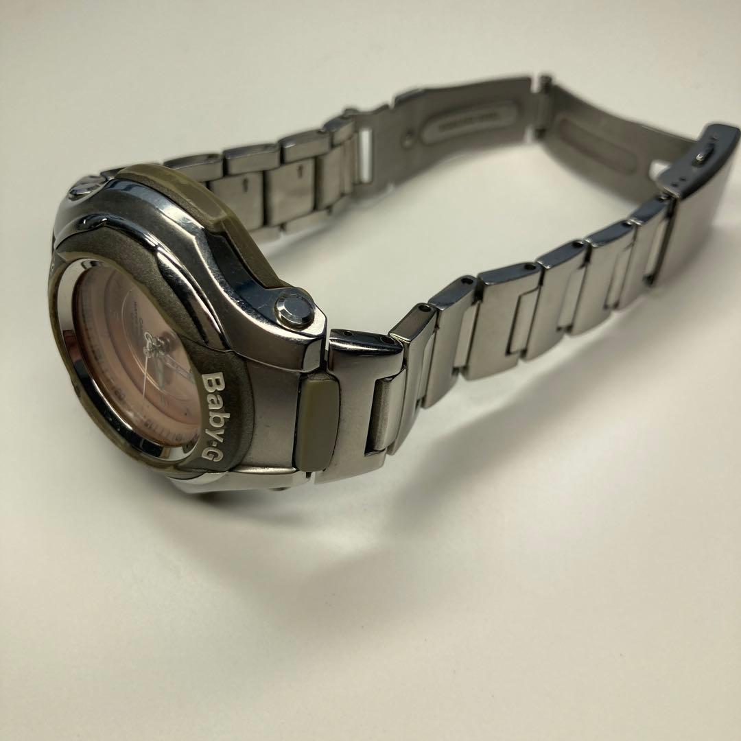 Casio Baby-G STG-100 Women's Watch, Silver, Size 15.2 cm — Japan Import