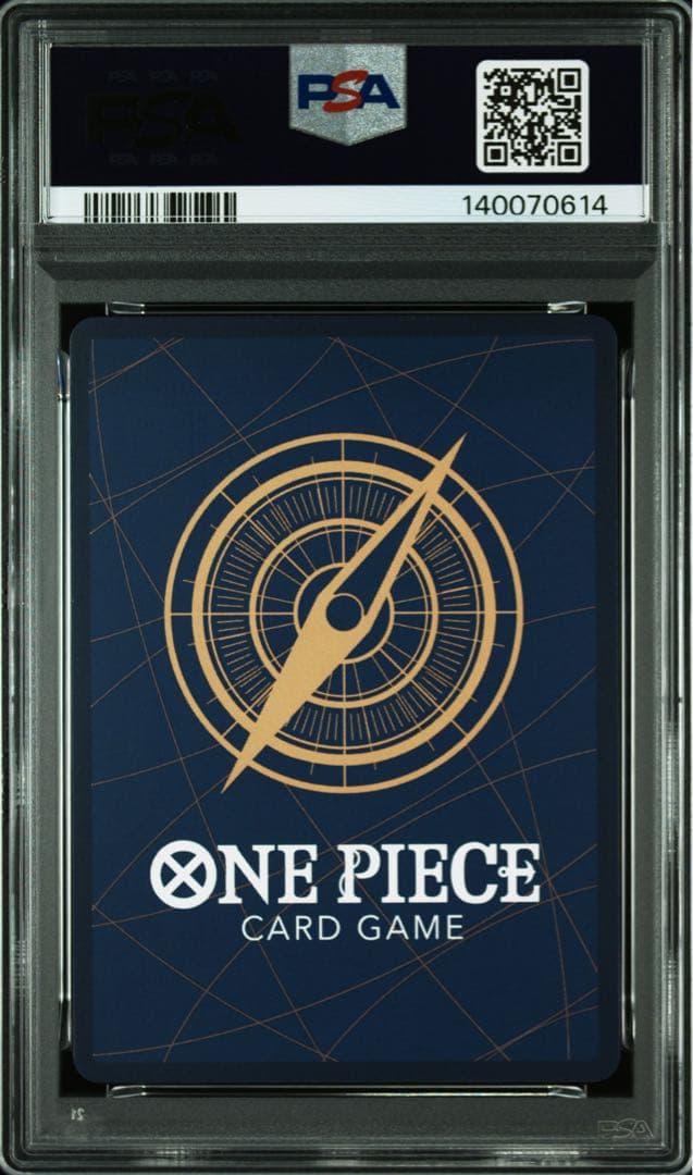 PSA-graded Mint 9 One Piece Portgas D. Ace card OP01-053 from Japanese Weekly Shonen Jump