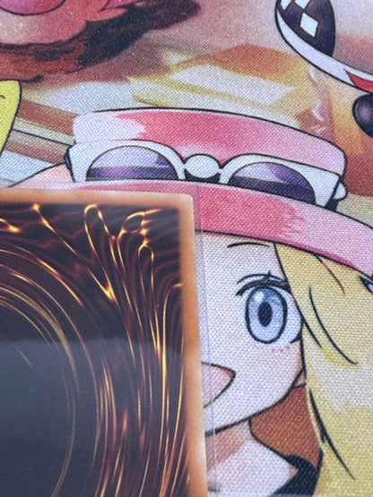 Yu-Gi-Oh Sacrifice hologram card sleeve and card loader with water and tear protection from Japan