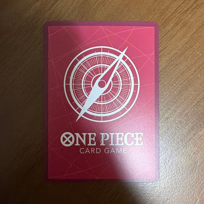 One Piece Anime Collection EB01-040 Kuras Leader Parallel Gold Text Card with gold lettering and parallel design