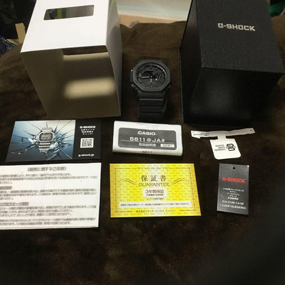 Casio G-Shock Octagon Dial GA-2100-1A1JF Watch with Resin and Silicone Band — Japan Import